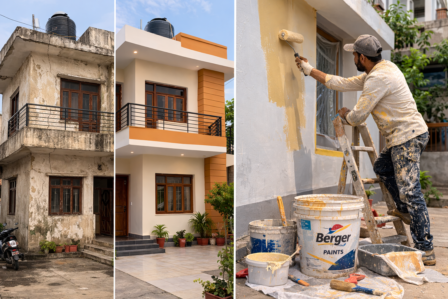 House Painting Before After